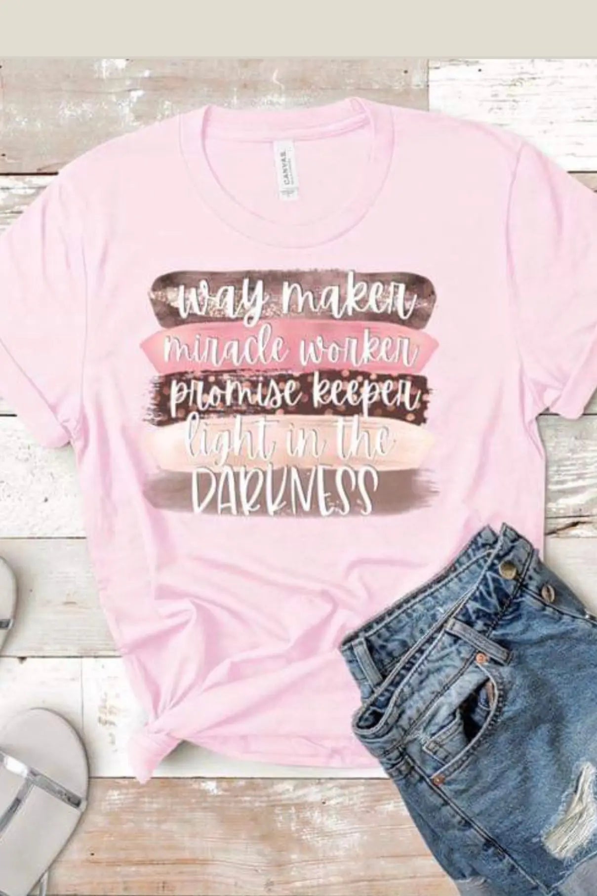 Way Maker Tee Classy Southern Bling