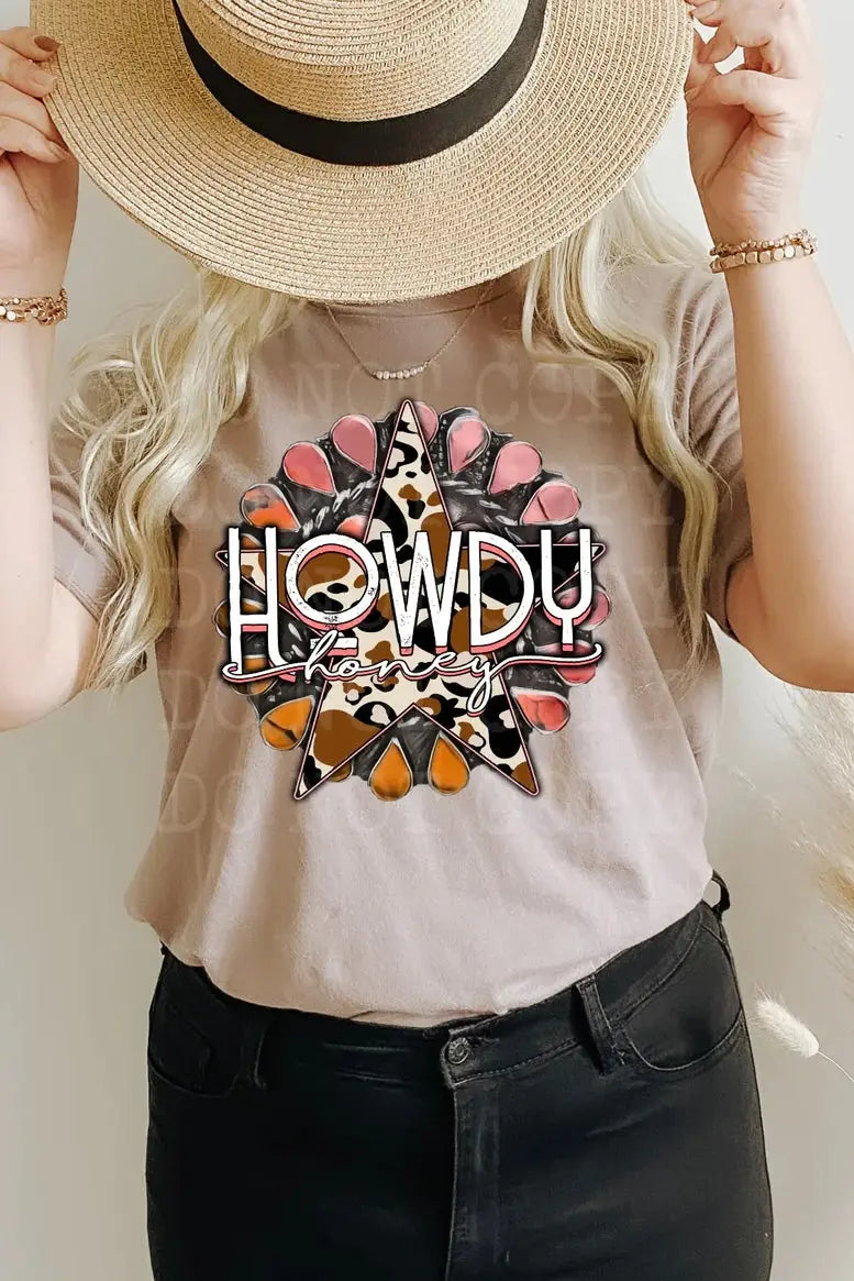 Howdy Tee Classy Southern Bling