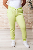 Tommy Two Tone Waffle Joggers Lime Ave Shops