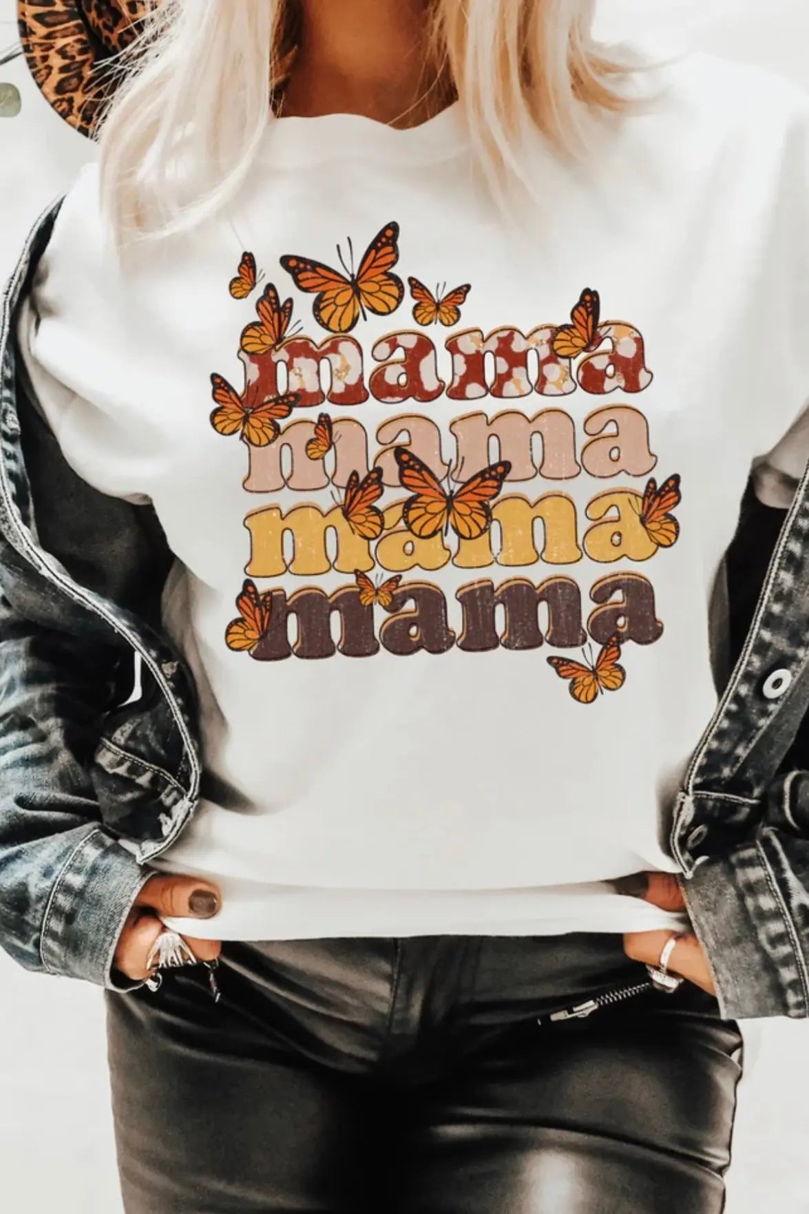 Mama- Butterflies Classy Southern Bling