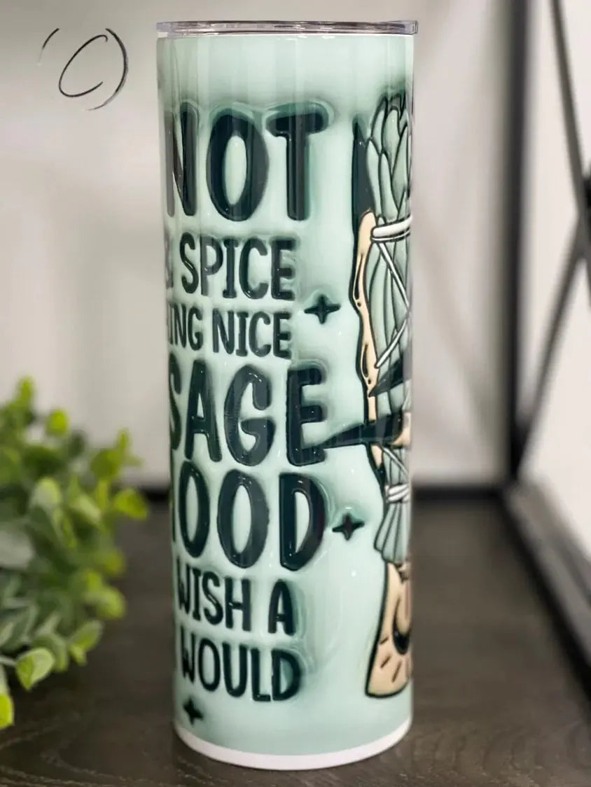 PREORDER: Sage & Hood Skinny Tumbler Ave Shops