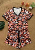 PREORDER: Halloween Pajama Short Set in Five Prints Ave Shops