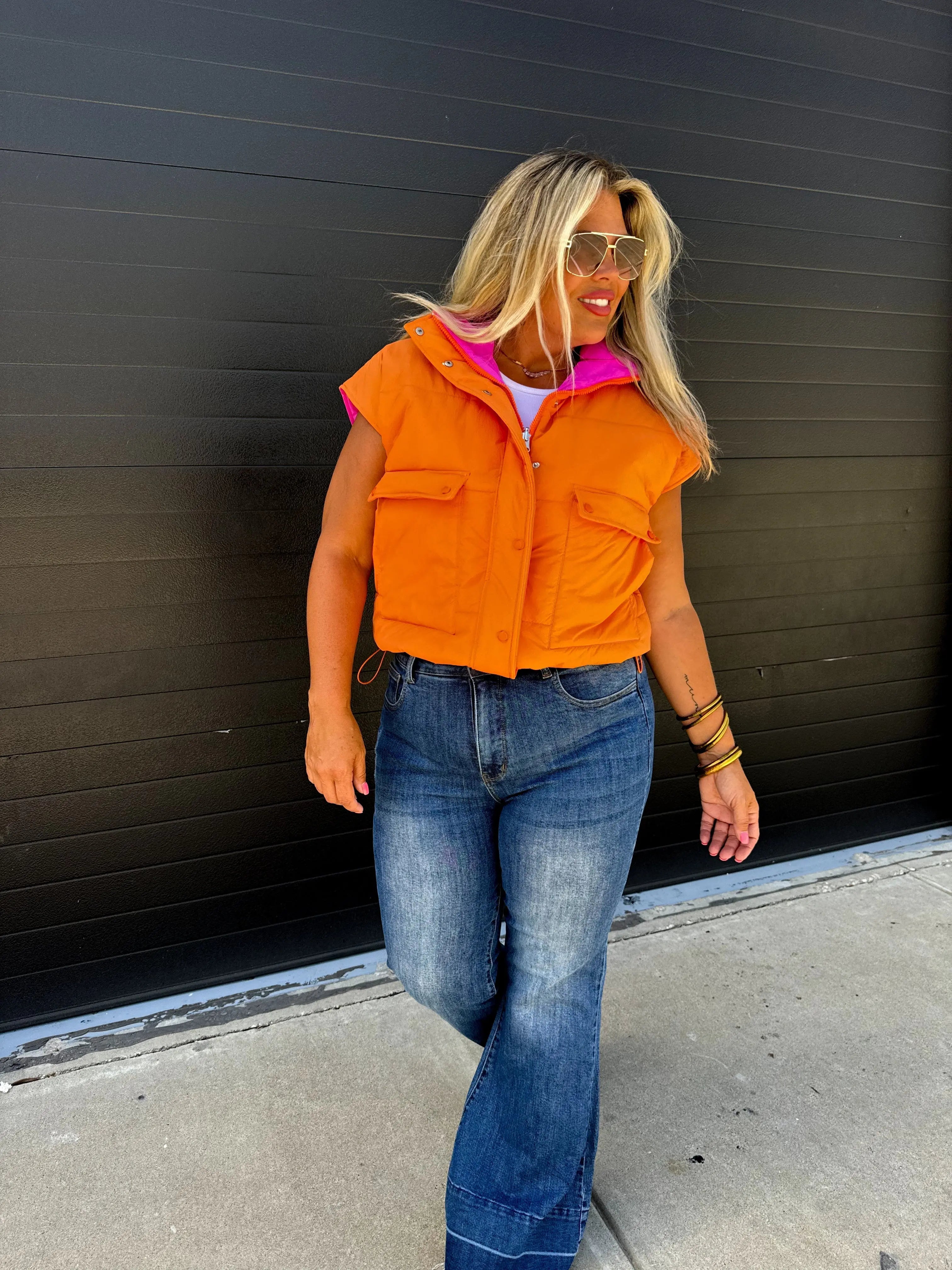 PREORDER: Maddox Reversible Puffer Vest in Five Colors Ave Shops