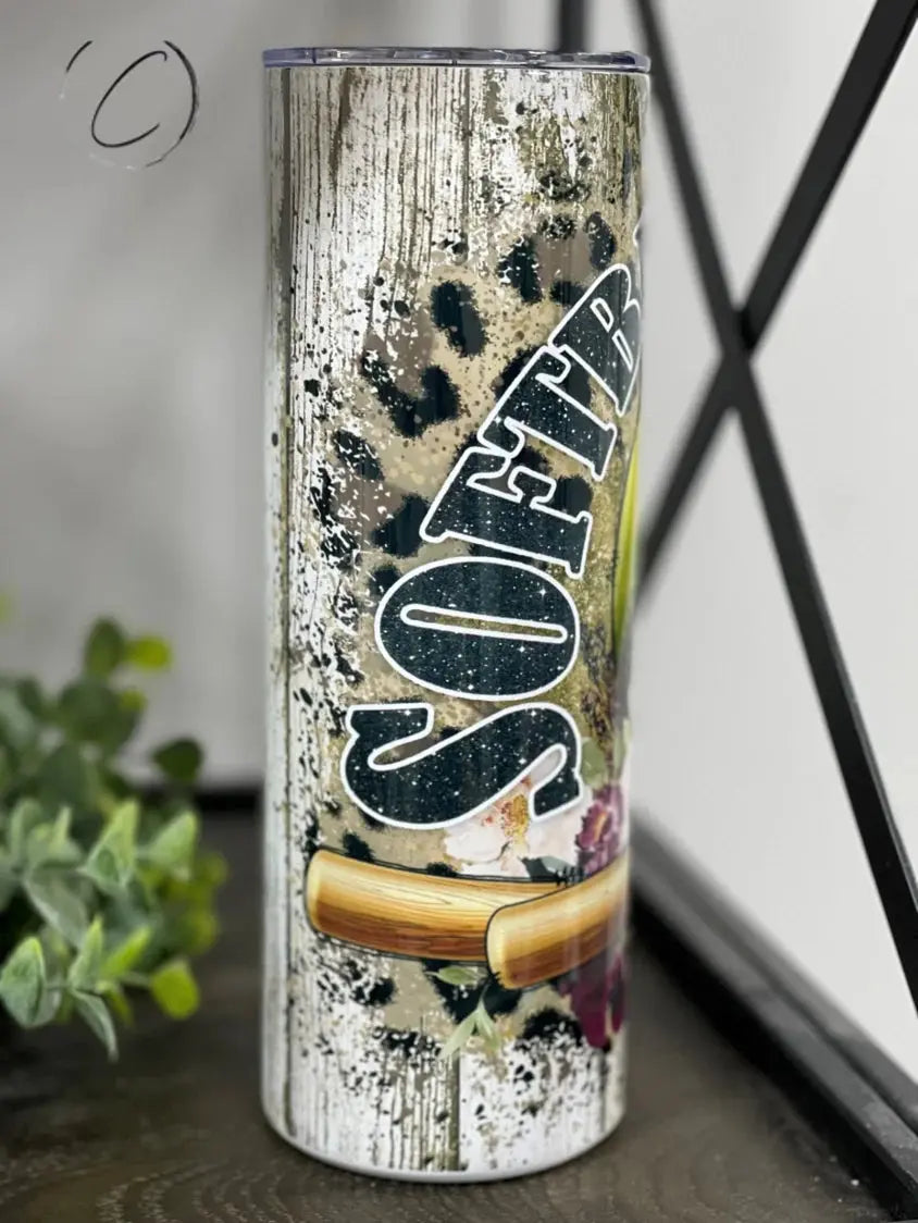 PREORDER: Softball Mom Skinny Tumbler Ave Shops