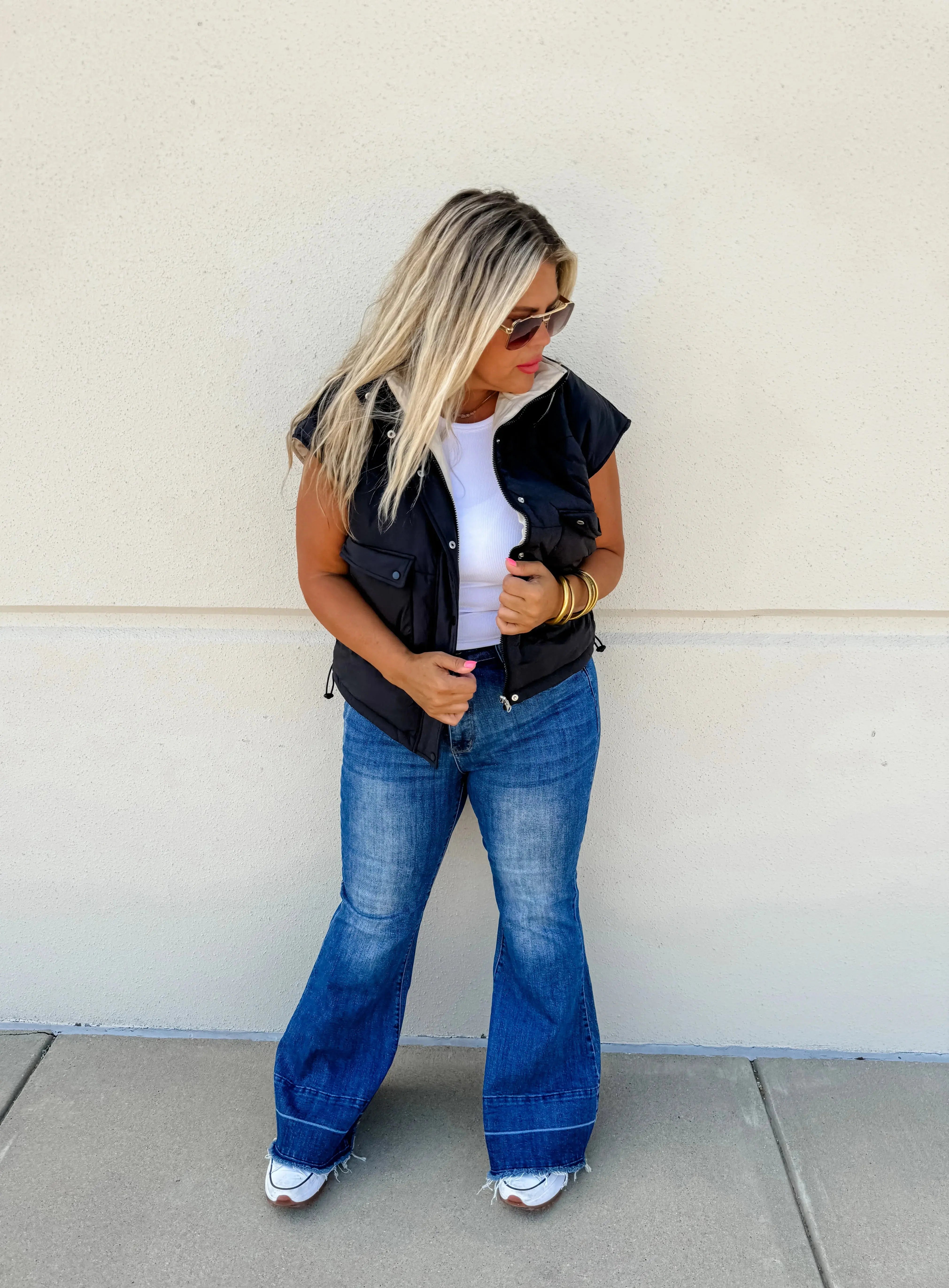 PREORDER: Maddox Reversible Puffer Vest in Five Colors Ave Shops