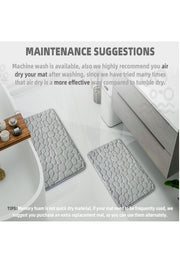 QUICK DRY Memory Foam Floor Mat