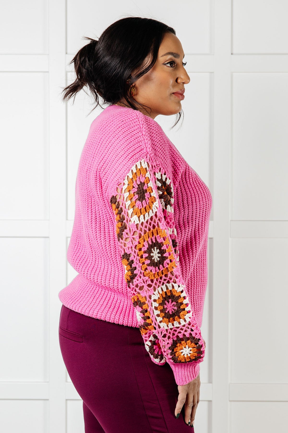 Can't Stop this Feeling V-Neck Knit Sweater - Classy