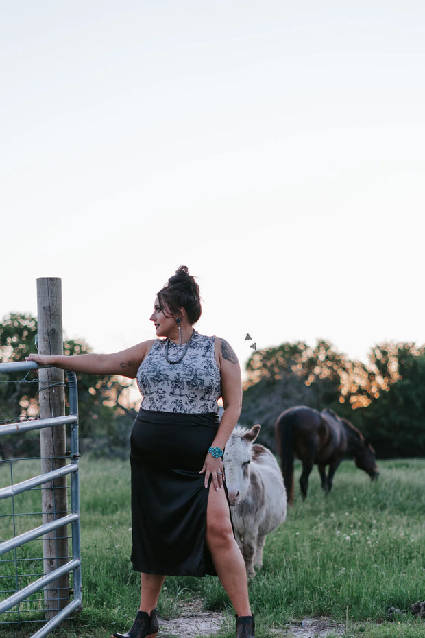 Saddle Slack Tank Top