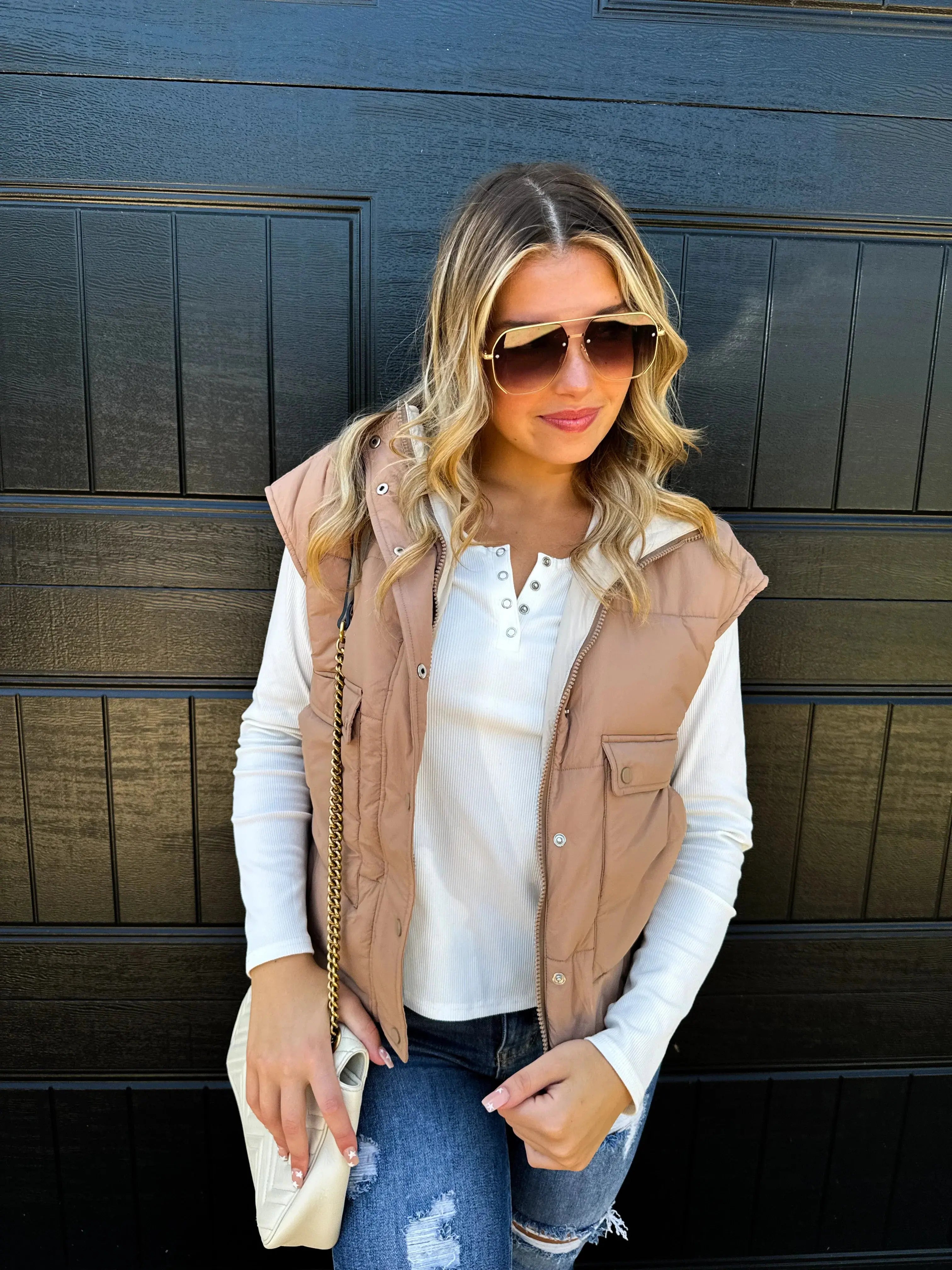 PREORDER: Maddox Reversible Puffer Vest in Five Colors Ave Shops