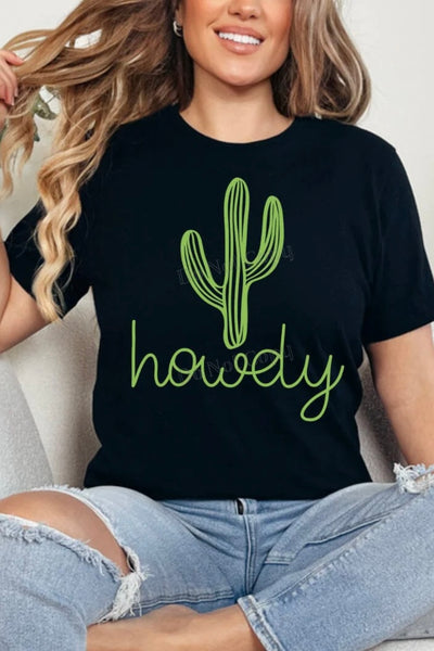 Howdy Cactus Tee