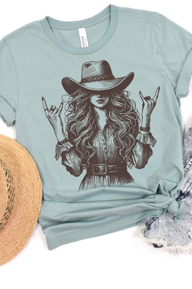 Cowgirl Portrait Tee