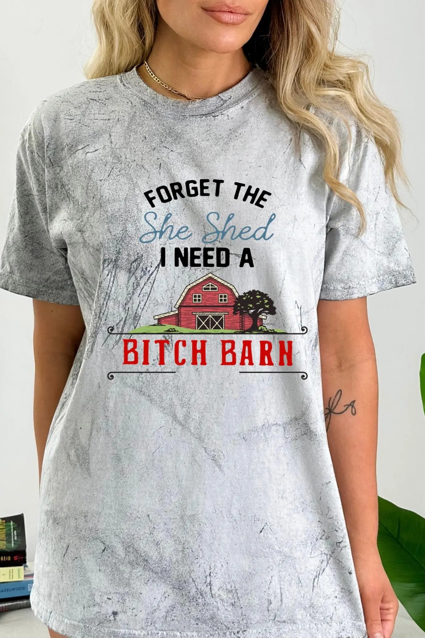 She Shed Tee Classy Southern Bling