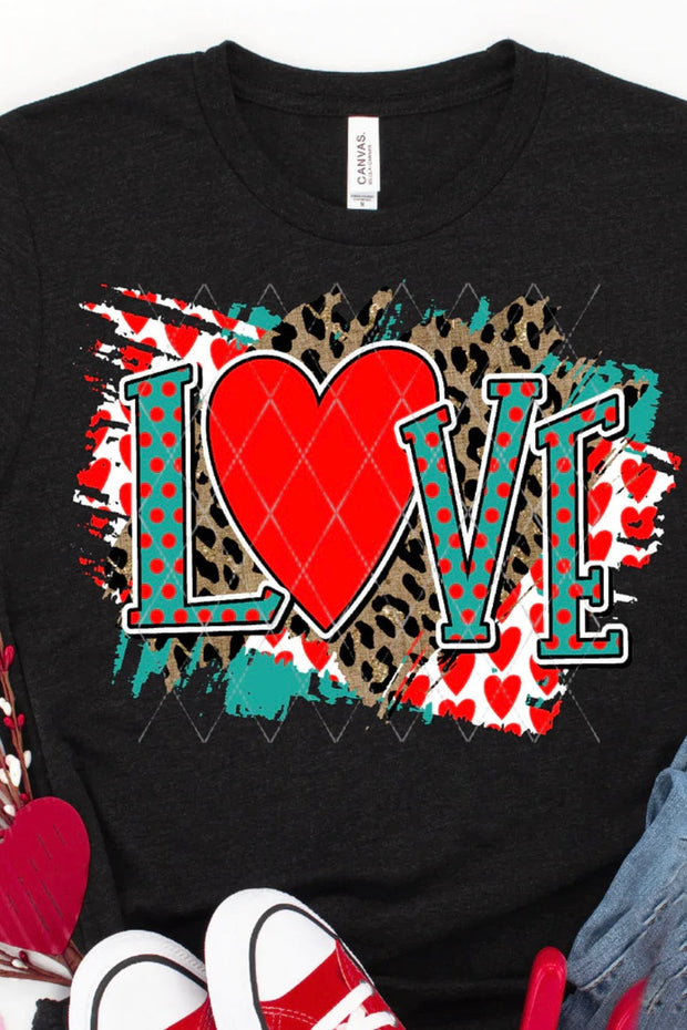 Love ❤️ Red Heart Tee