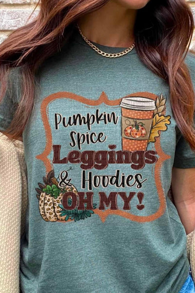 Pumpkin Spice Leggings Tee