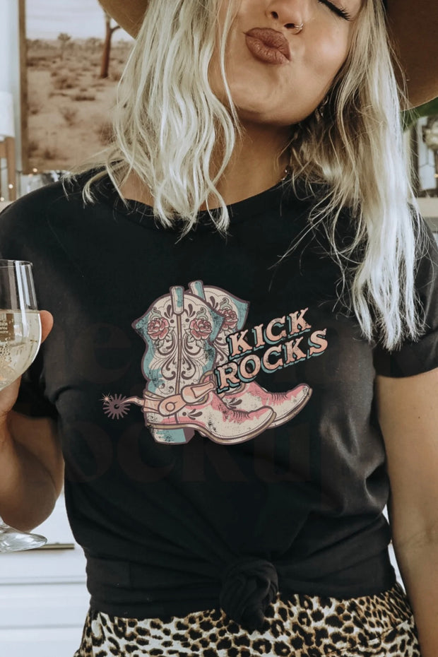 Kick Rocks Tee (Multiple colors)