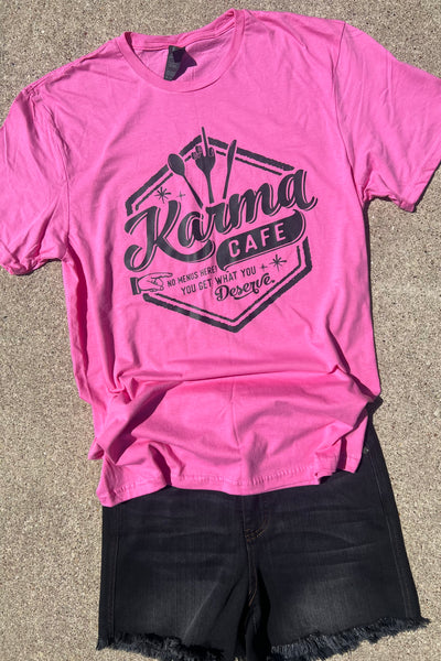 Karma Cafe- Pink