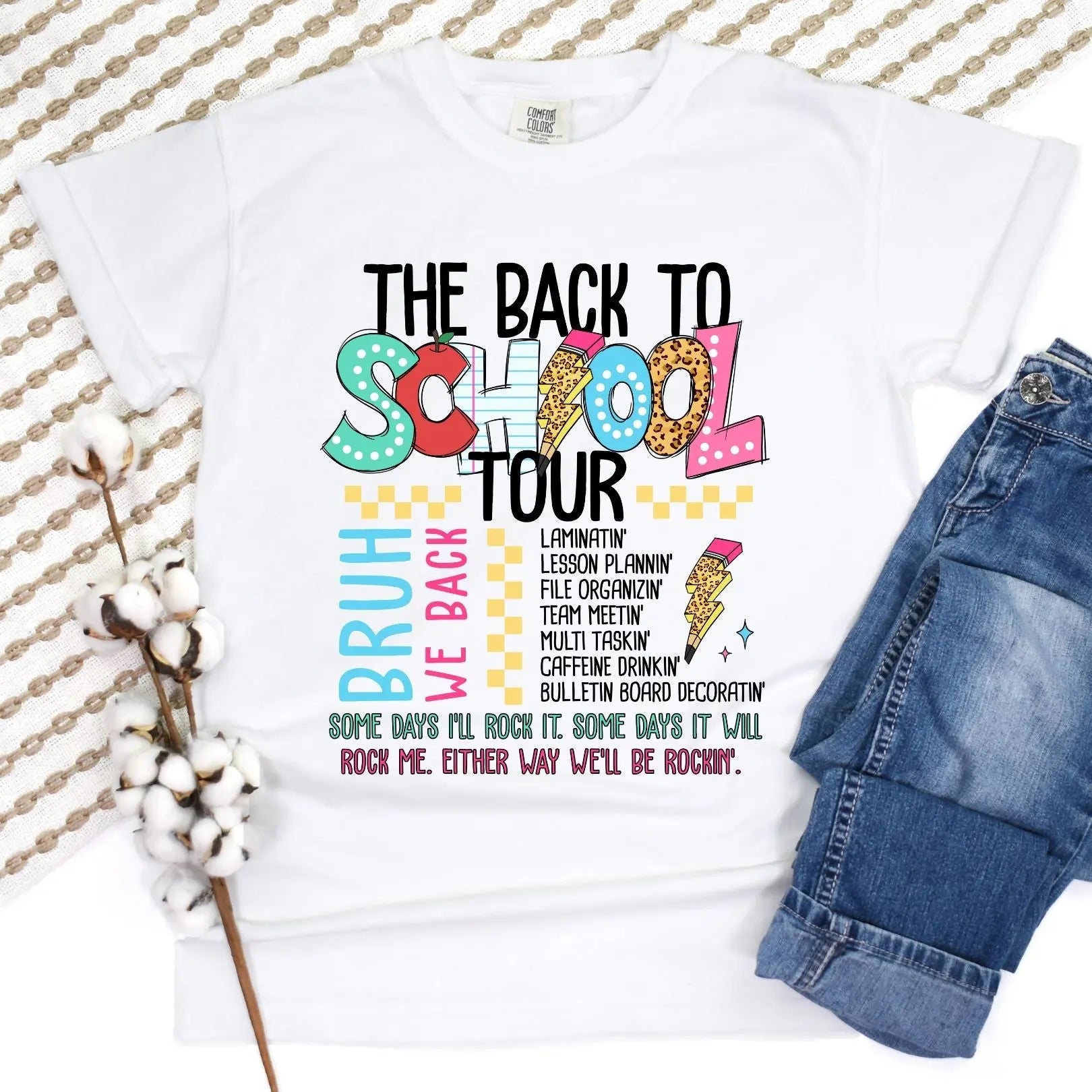 PREORDER: Back to School Tour Graphic Tee Ave Shops