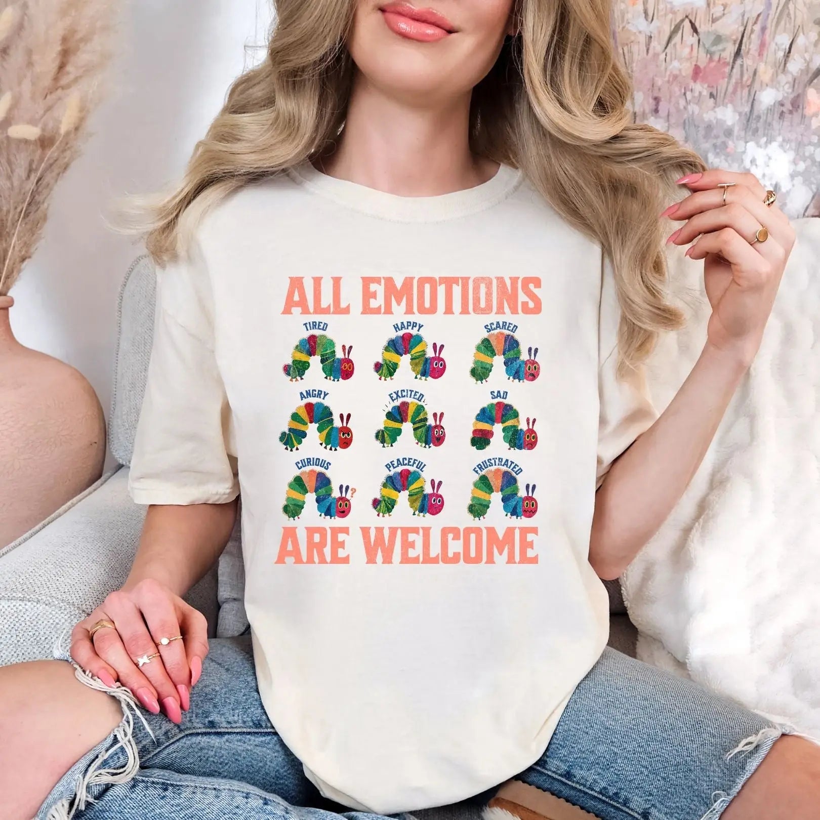 PREORDER: All Emotions are Welcome Graphic Tee Ave Shops