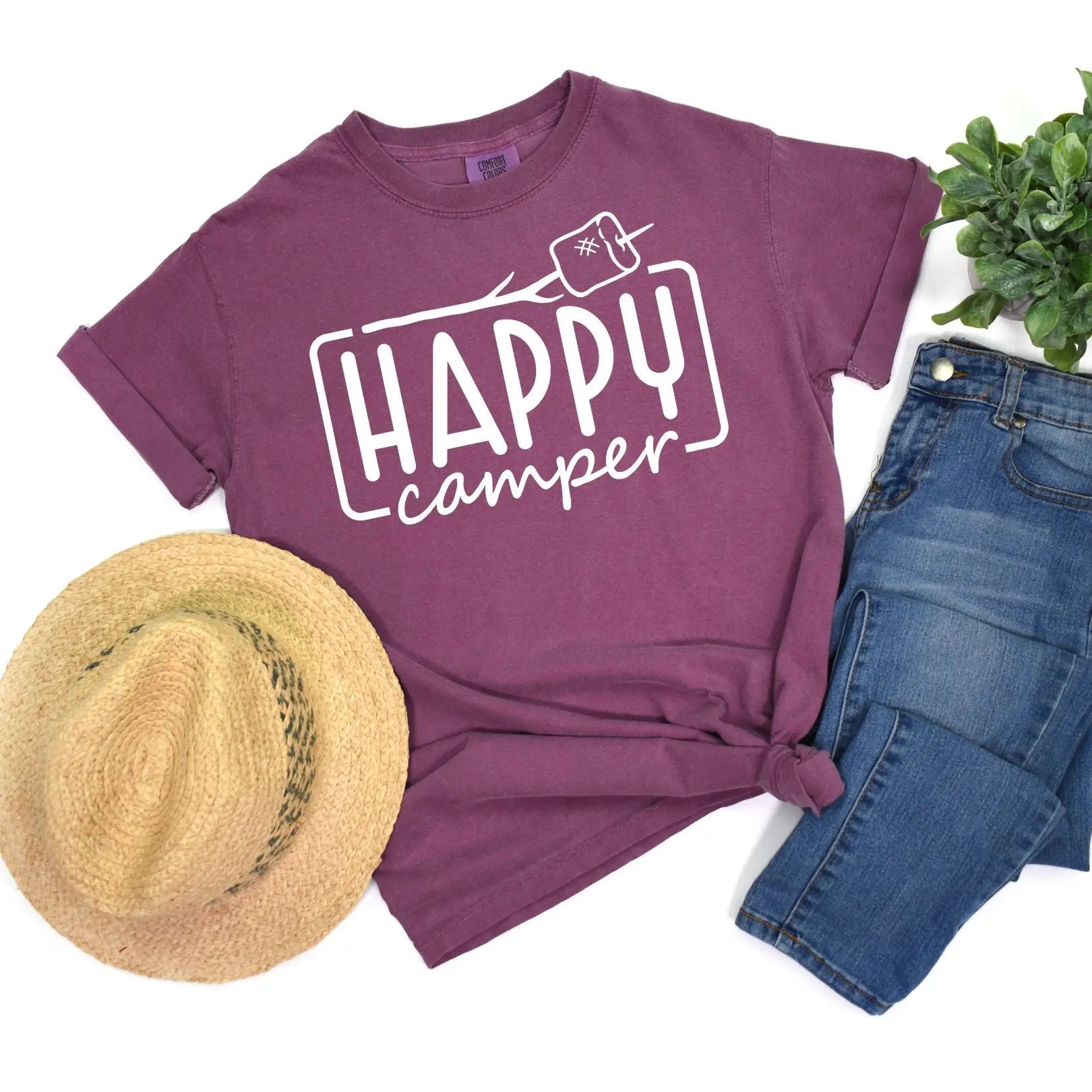 PREORDER: Happy Camper Graphic Tee Ave Shops