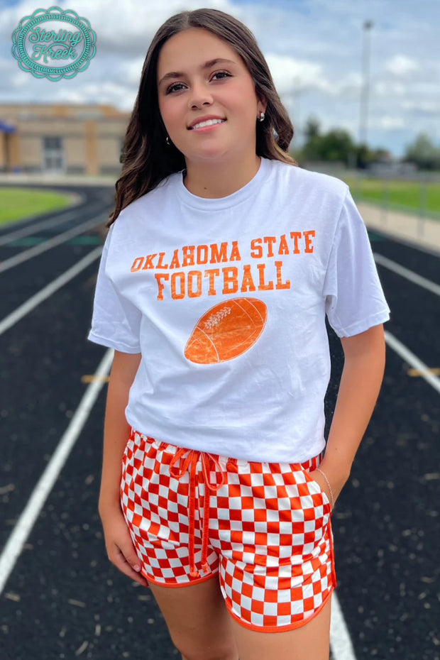 Pep Rally Shorts Orange