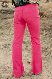 Walking West Denim Pink Jeans