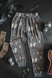 Loungy Lariat Joggers- Westy