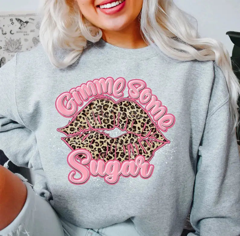 Gimme Some Sugar Sweatshirt (multiple colors) Classy Southern Bling