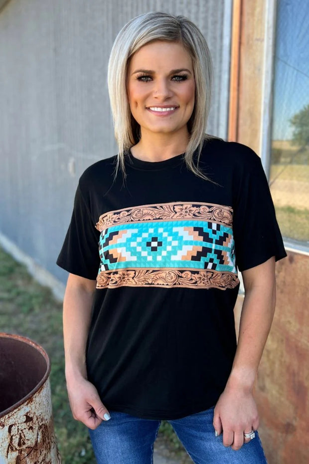 The Native Cowgirl Top