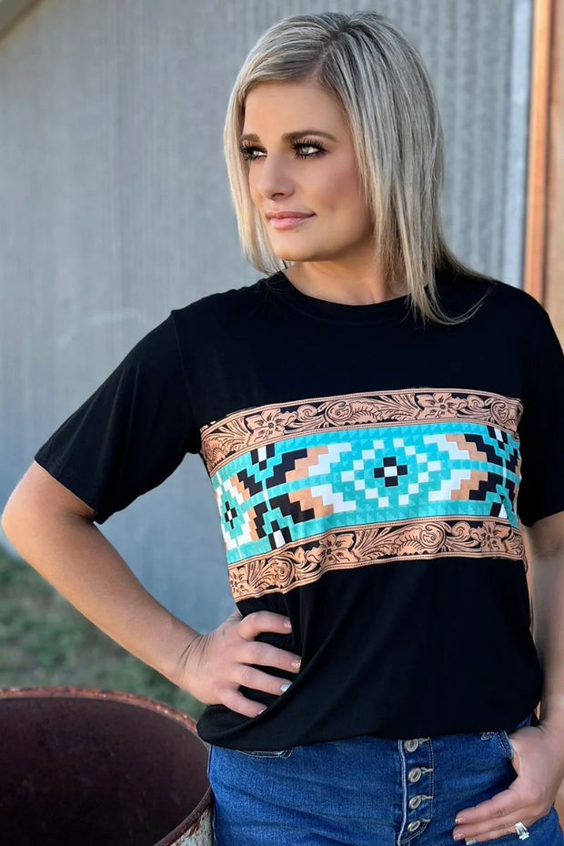 The Native Cowgirl Top