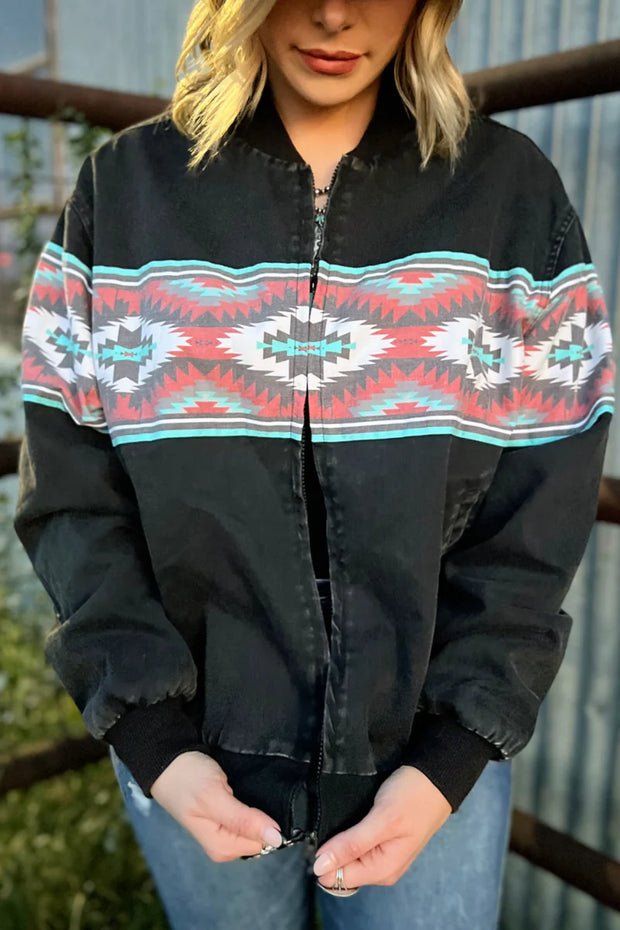 Nineties Vibe Bomber Jacket