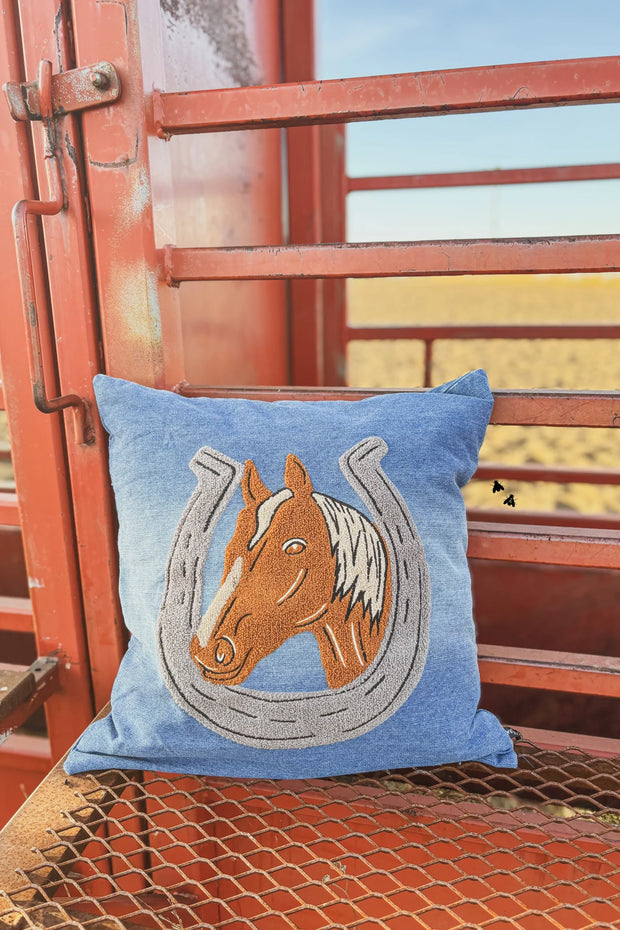 Denim Darling Pillow COVER ONLY