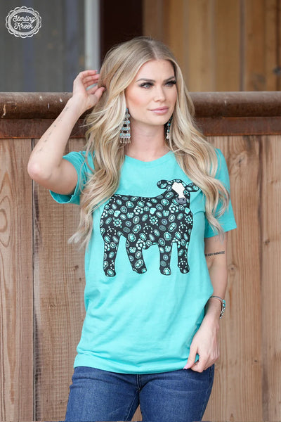 Concho Steer Top