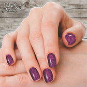 Saddle Up Purple Nail Polish Strips