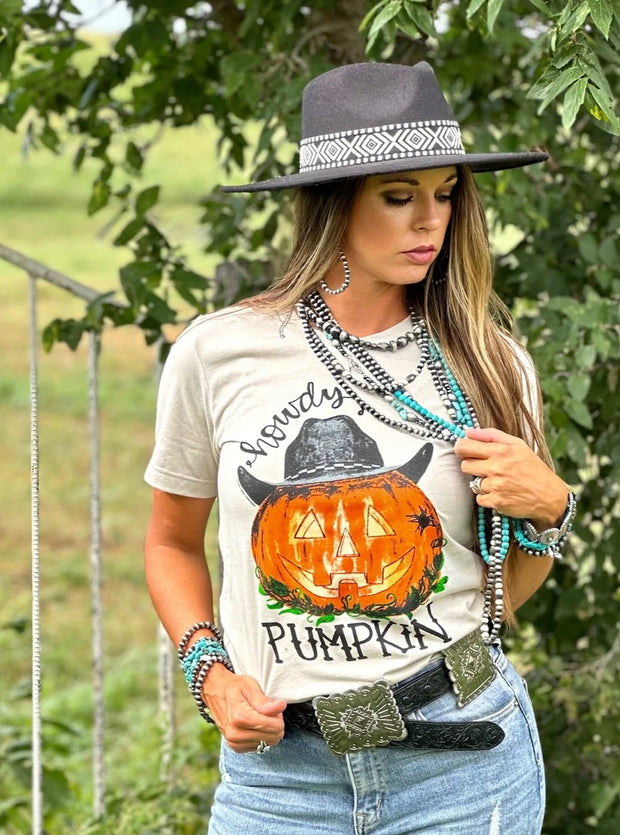 Howdy Pumpkin Tee