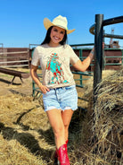 Sunset Cowboy Tee Texas True Threads