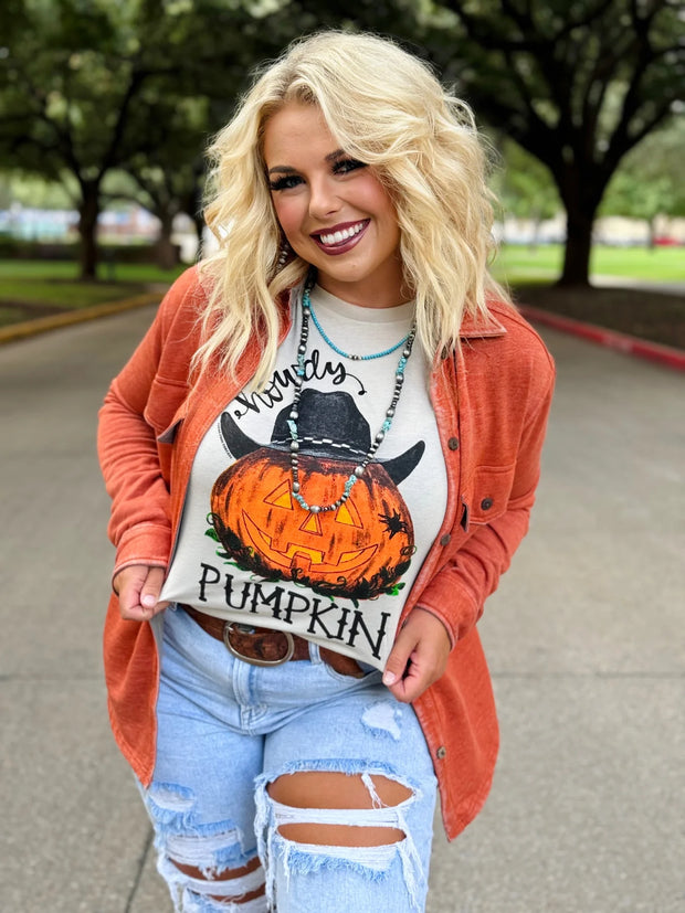 Howdy Pumpkin Tee