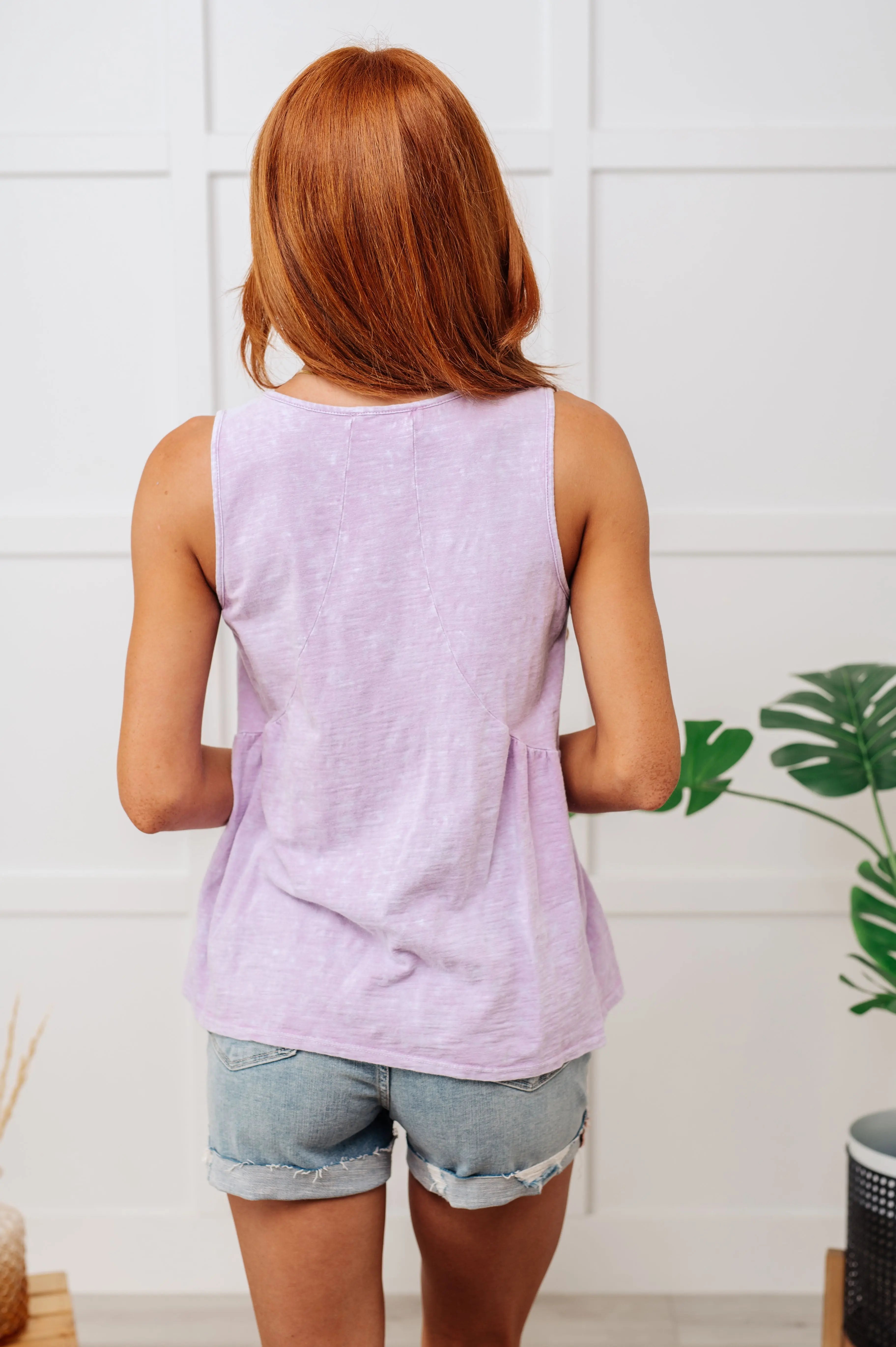 Never Second Best V-Neck Blouse in Lavender Ave Shops