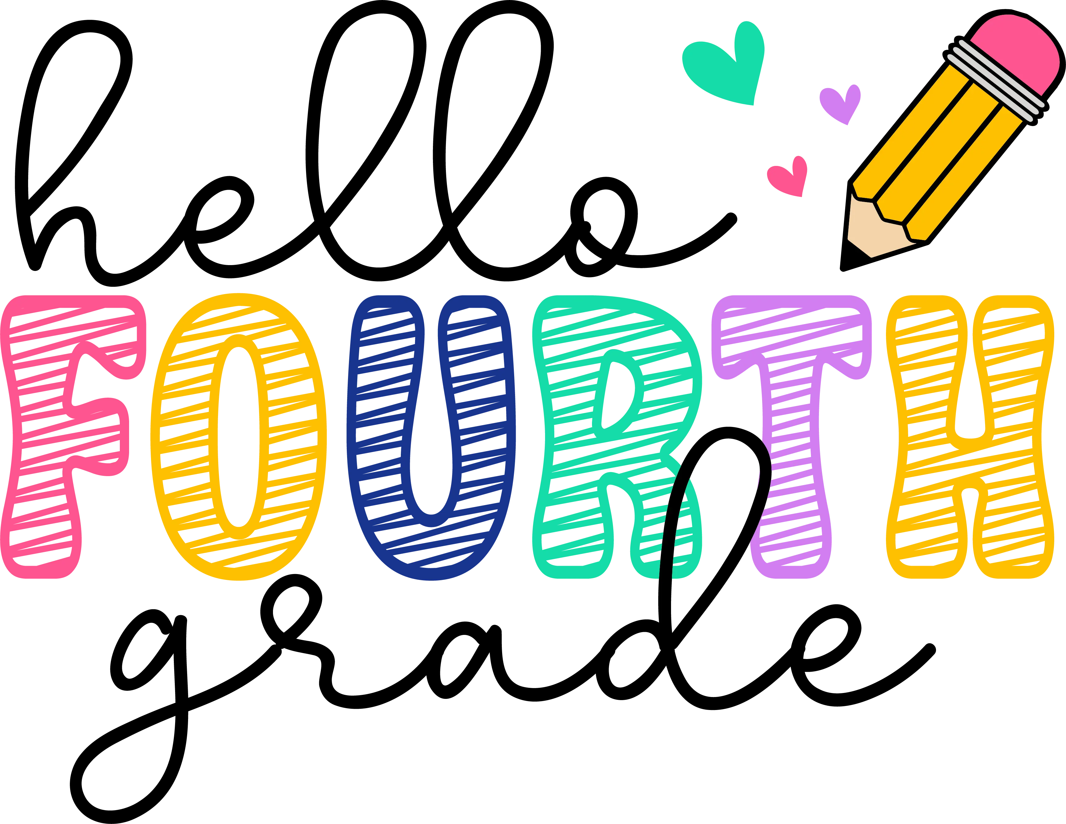 PREORDER: Hello School PreK and Elementary Graphic Tee Ave Shops