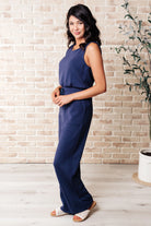 Rest Day Straight Leg Jumpsuit Ave Shops