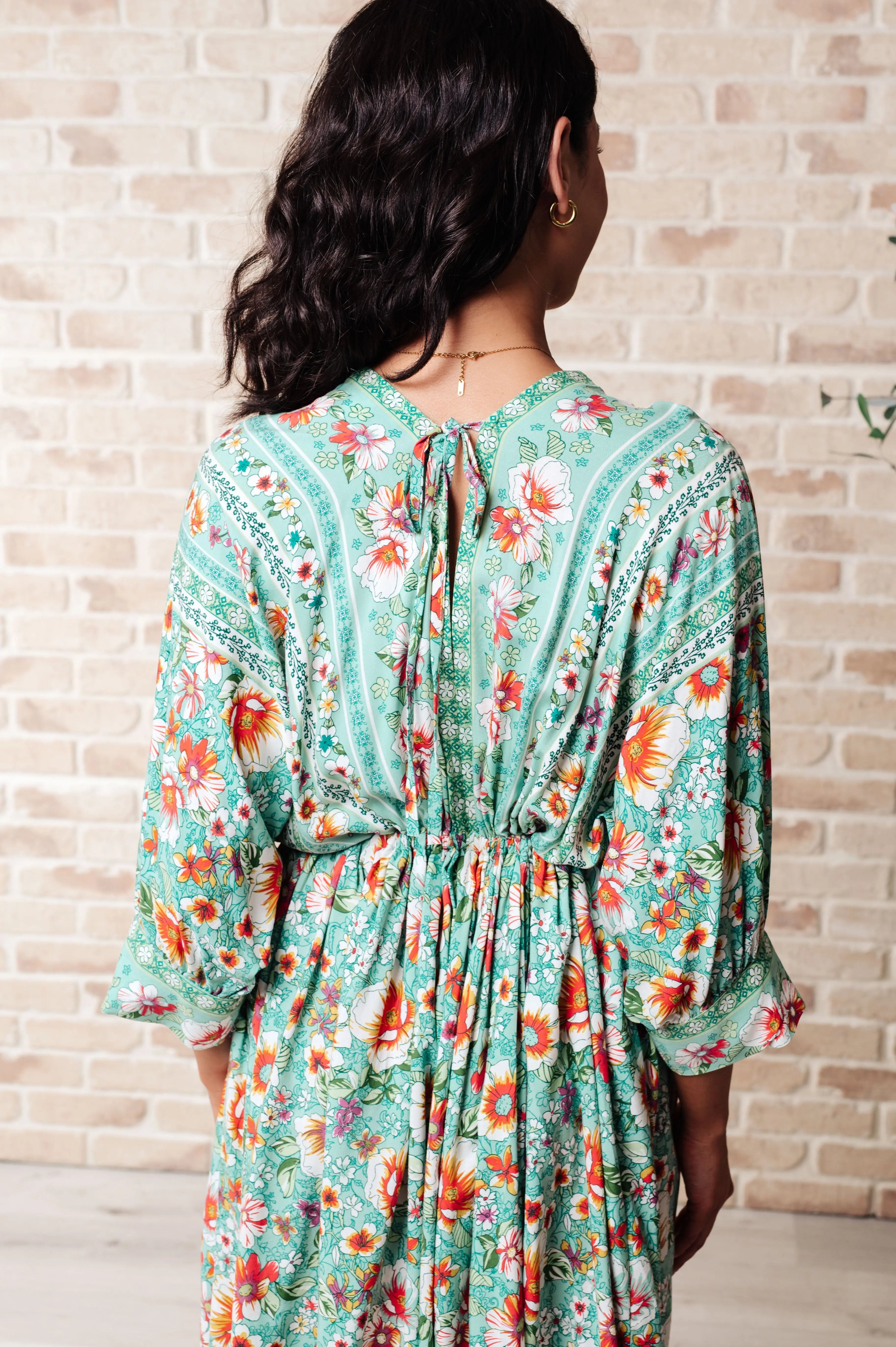 Rollin' Down the Windows V-Neck Dress Ave Shops