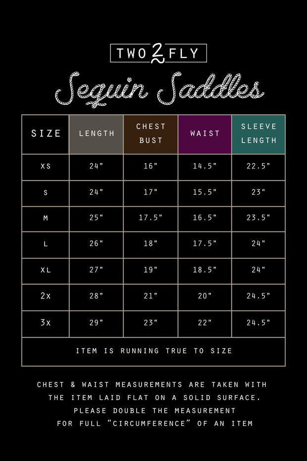 Sequin Saddles Top