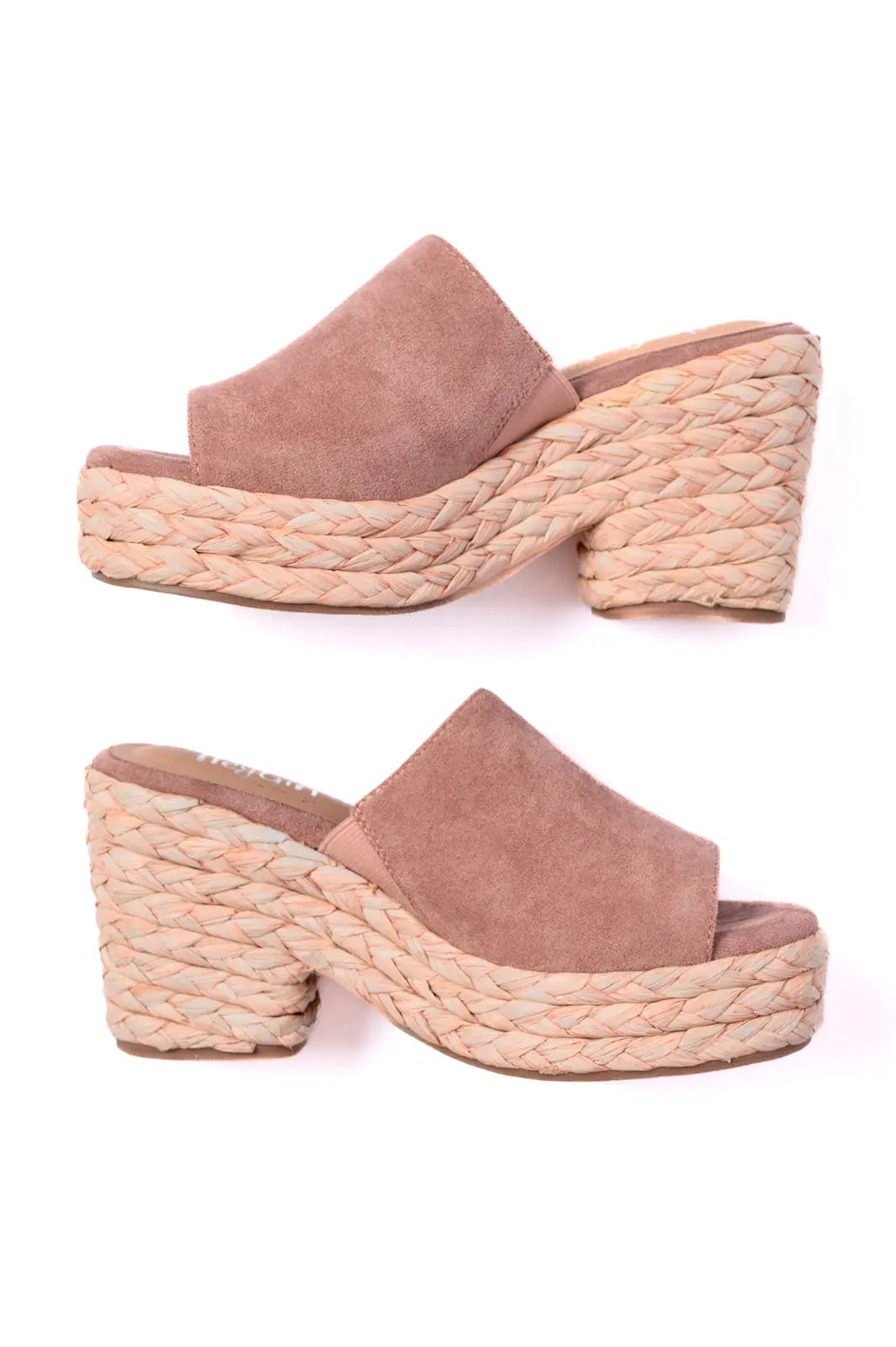 Solstice Espadrille Wedge in Blush Ave Shops