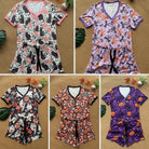 PREORDER: Halloween Pajama Short Set in Five Prints Ave Shops