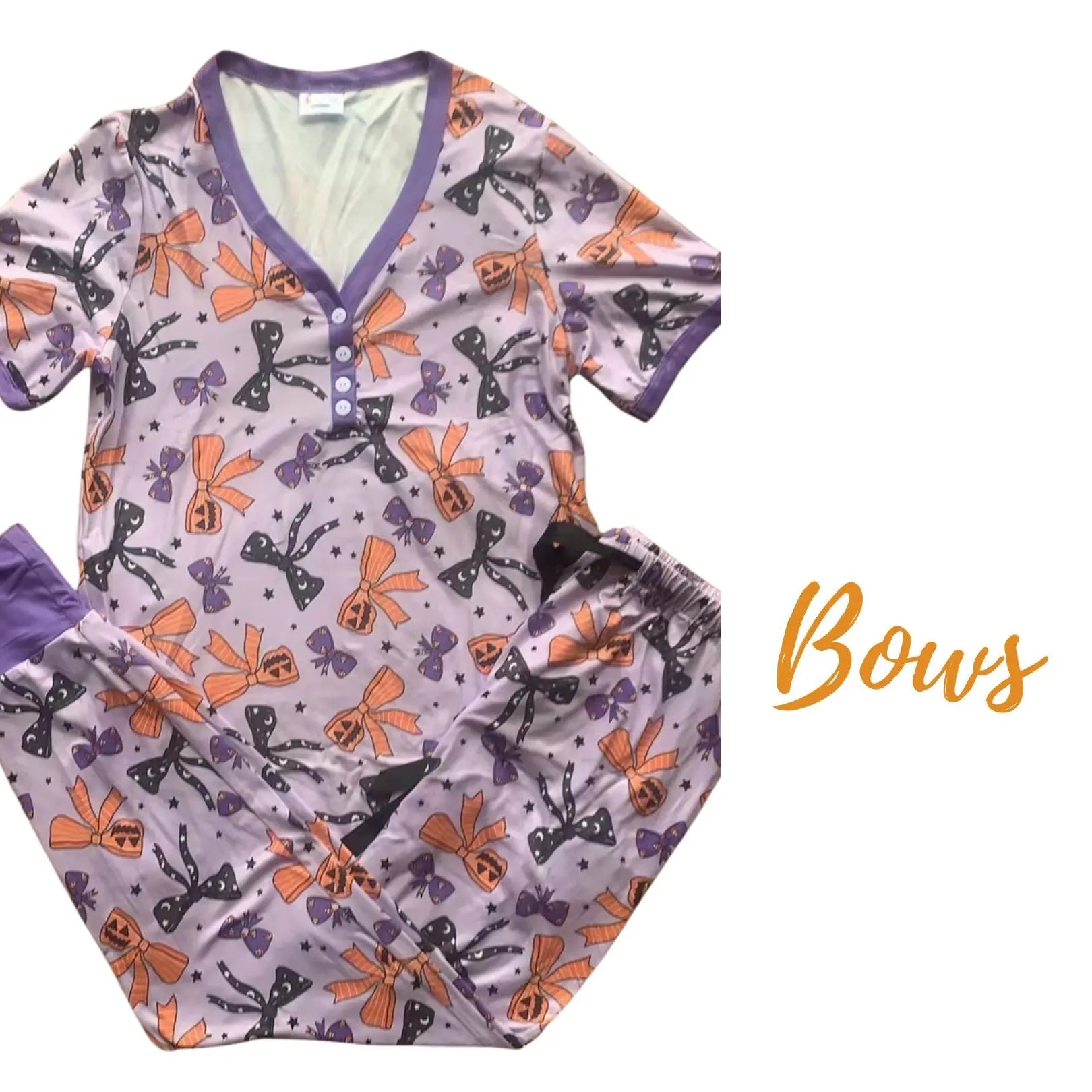 PREORDER: Halloween Pajama Jogger Set in Five Prints Ave Shops