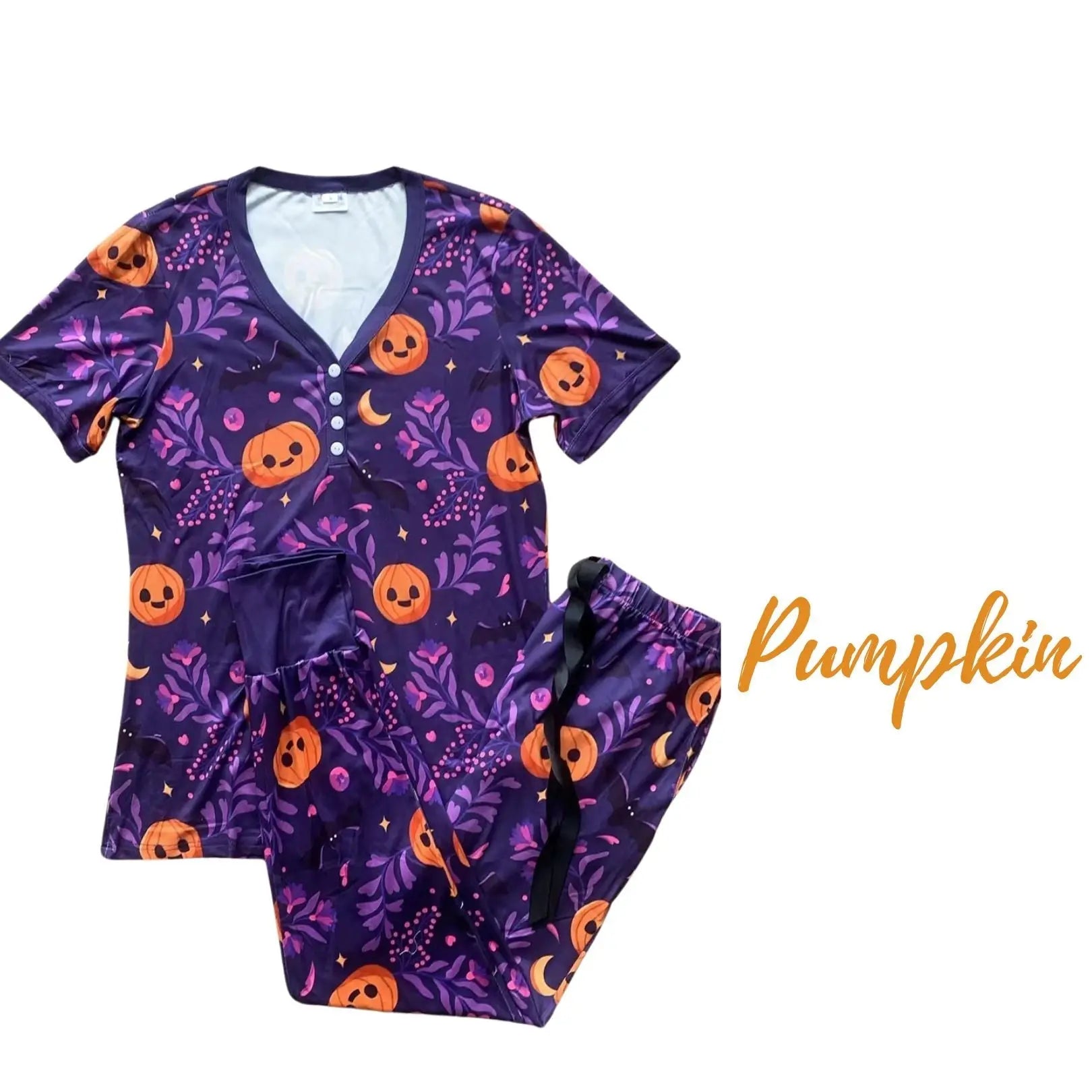 PREORDER: Halloween Pajama Jogger Set in Five Prints Ave Shops