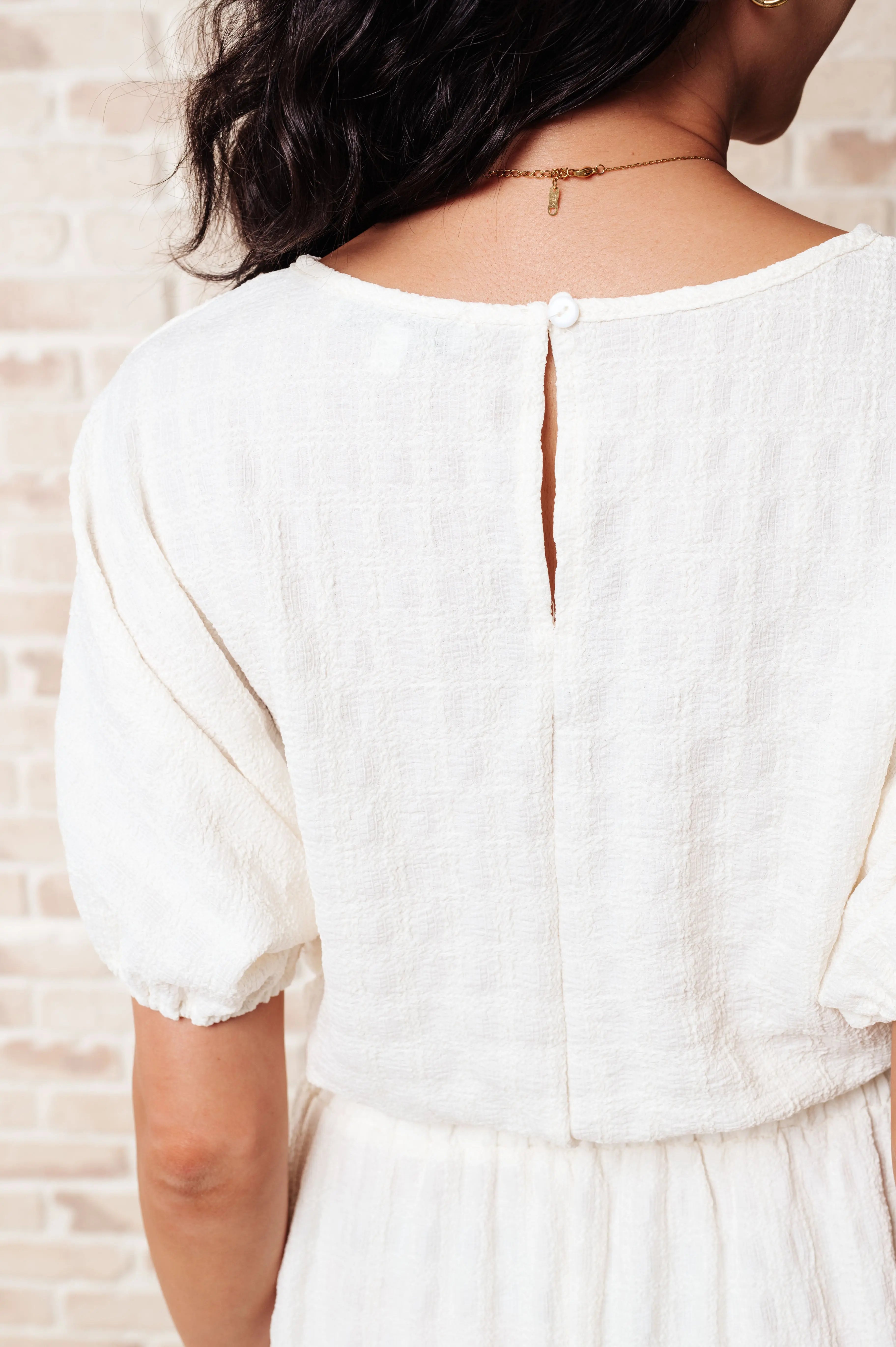 The Finer Things In Life Top and Skirt Set Ave Shops