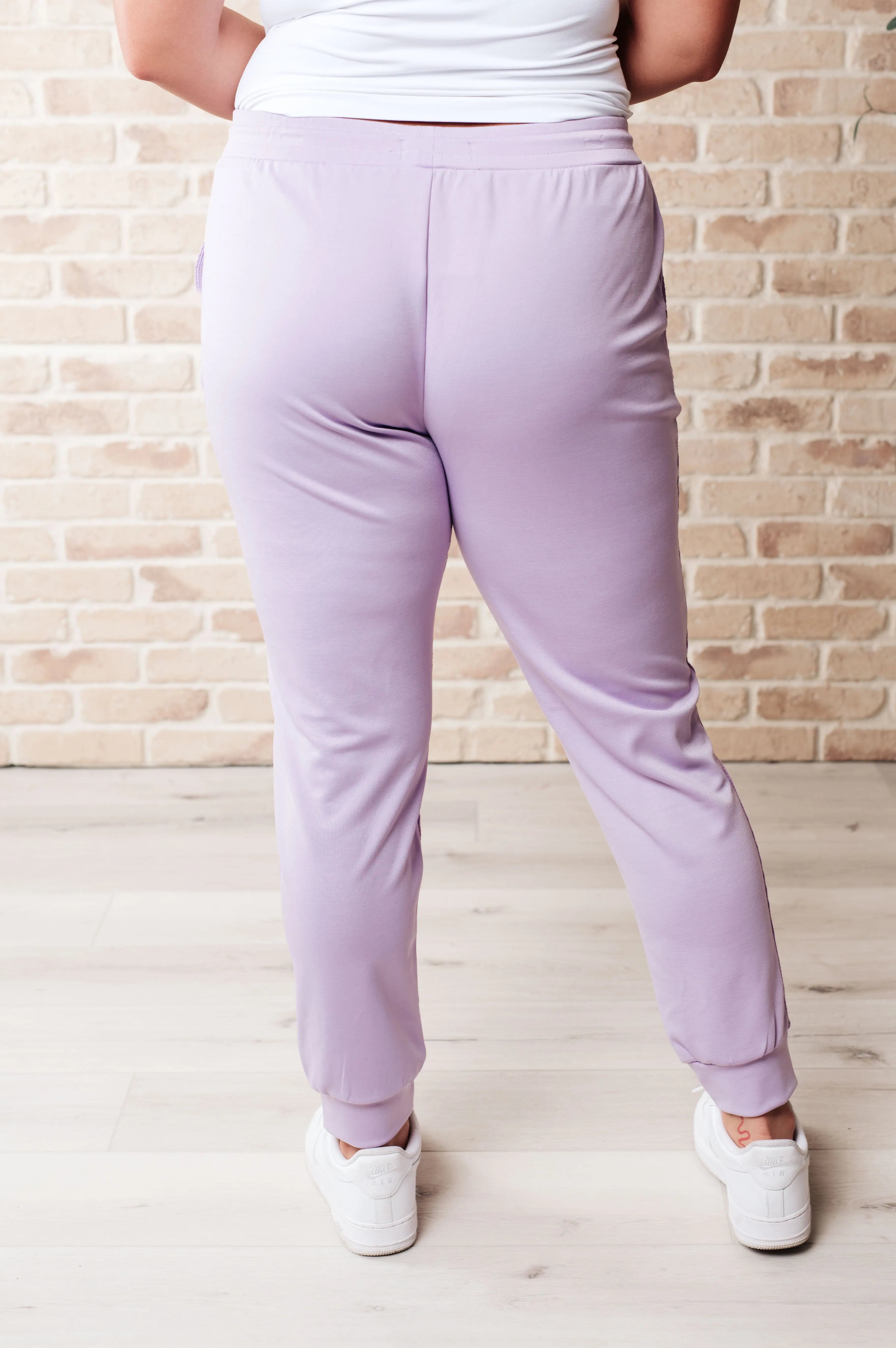 Tommy Two Tone Waffle Joggers Purple Ave Shops