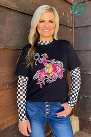 Boogie Bronc TEE