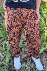 Country Road Leather Joggers