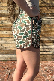 Stand down camo shorts